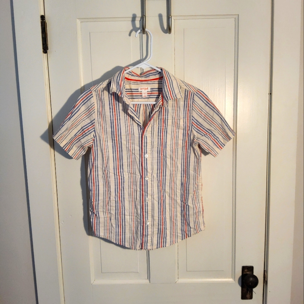 4th of July collared shirt Boy